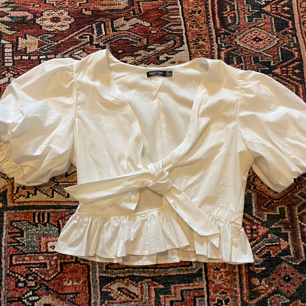 Tie-Front Blouse